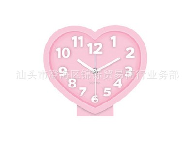 心形立体数字跳秒闹钟 精准报时与心动浪漫的完美融合